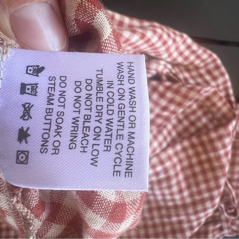 Pyne & Smith no. 35 | Maxi Length | Voltaire Check | Sz XS - Picture 9 of 9